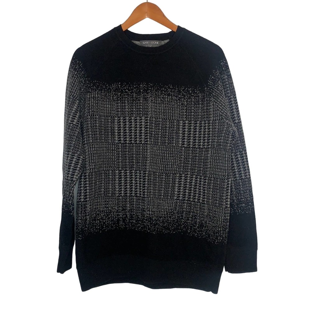 Slate & Stone “Silver Static” Sweater Size Medium